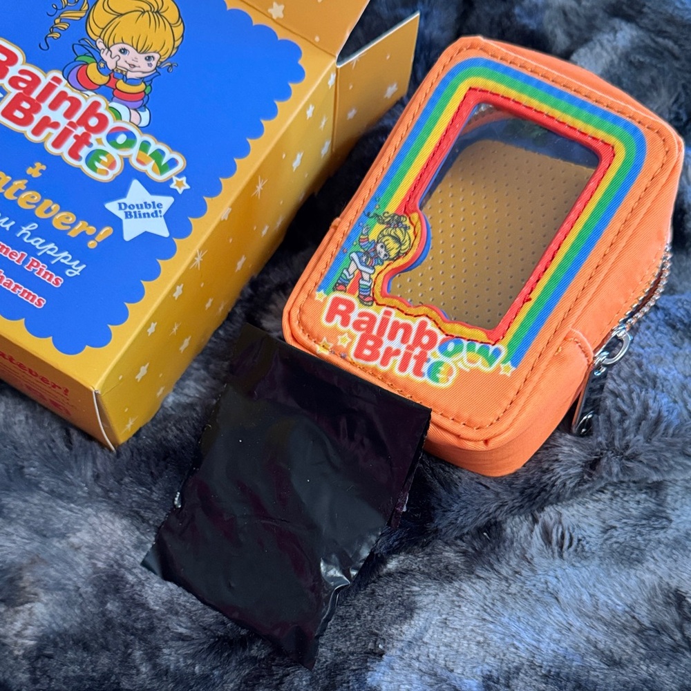 Rainbow Brite Enamel Pins & Charms - orange one